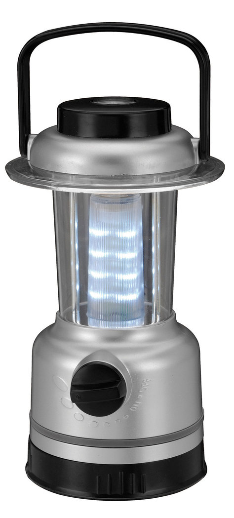 Sanifri garden - Campinglampe 12 LED, mit Kompass, 16x9cm, exklusive Batterien