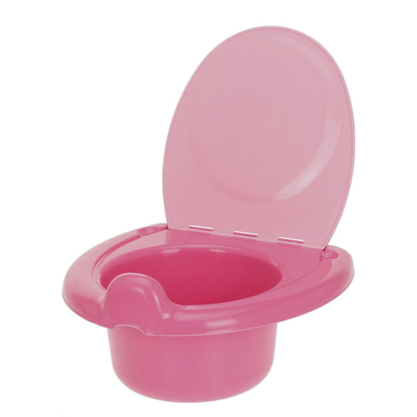 Sanifri home - Kindertoilette, rosa, einfache Reinigung: Schale einfach aus dem Sitz herausnehmen