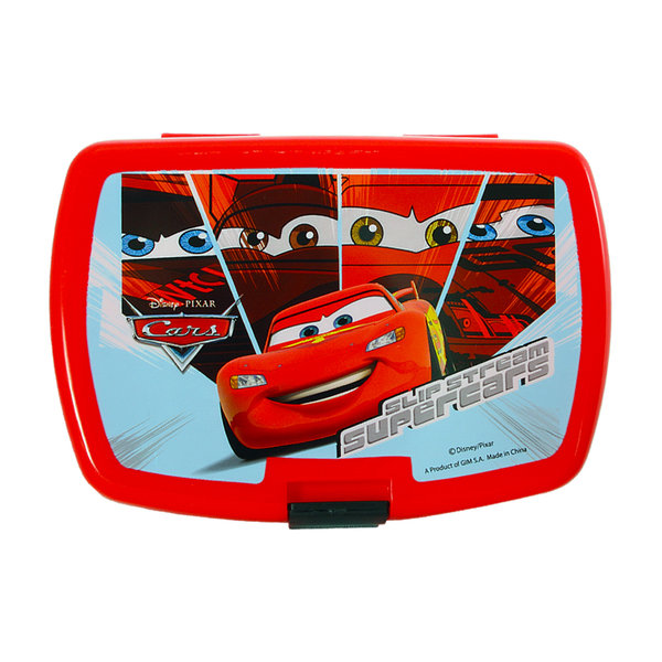 Sanifri home - Lunch-Set Disney Cars in Tasche, mit Trinkflasche & Brotdose