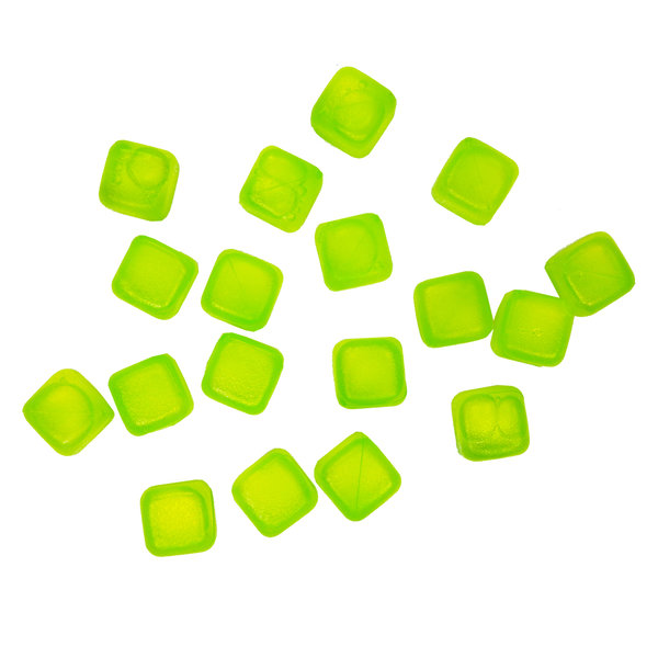 Sanifri home - Eiswürfel, 2,5x2,5x2,5cm, grün, 18 Stück, lebensmittelecht