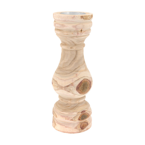 Sanifri home - Kerzenhalter aus Echtholz, 13cm x 38cm